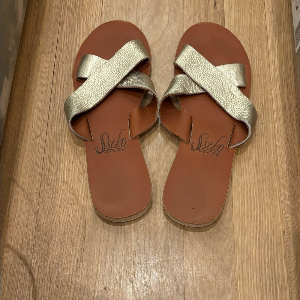Sseko handmade leather sandals